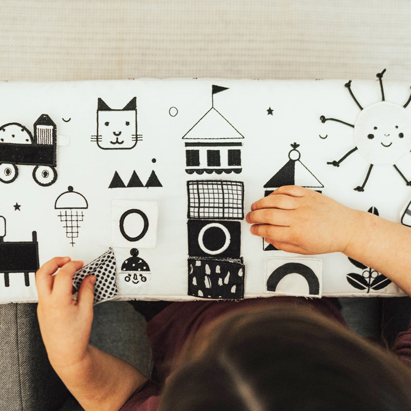 Wonder and Wise Happy Days Square Chair | Playroom Avenue