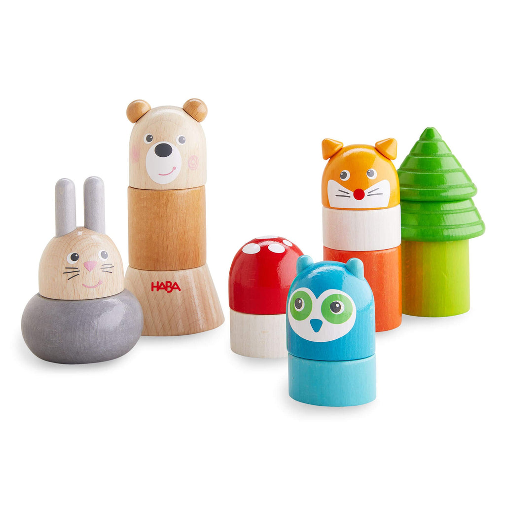 HABA Forest Animals Wooden Stacking Toy | Playroom Avenue