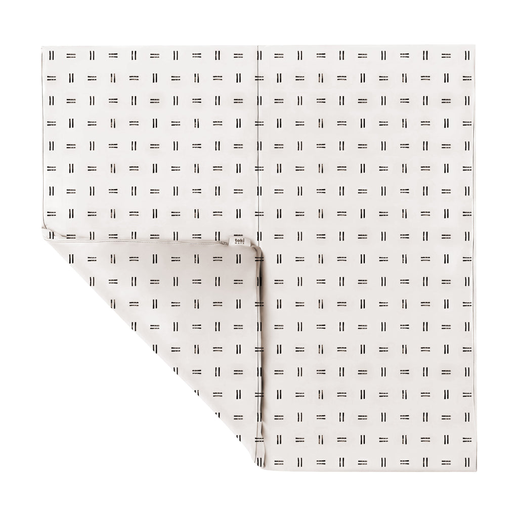Toki Kids Mudcloth Vegan Leather Mat Standard | Playroom Avenue