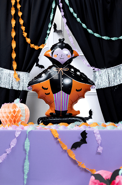 Standing Dracula Vampire Foil Balloon – Halloween Decor | Ellie’s Party Supply | Playroom Avenue