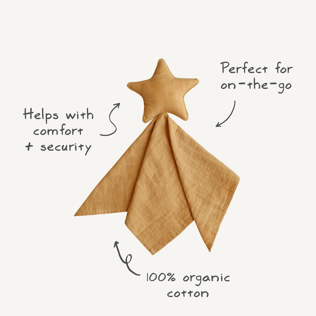 Mushie Star Lovey Blanket | Playroom Avenue