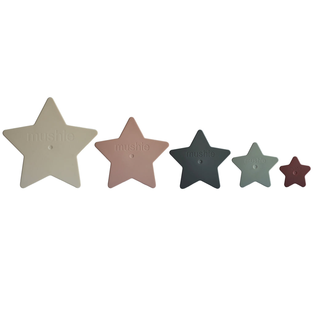 Mushie Nesting Stars Toy | Playroom Avenue