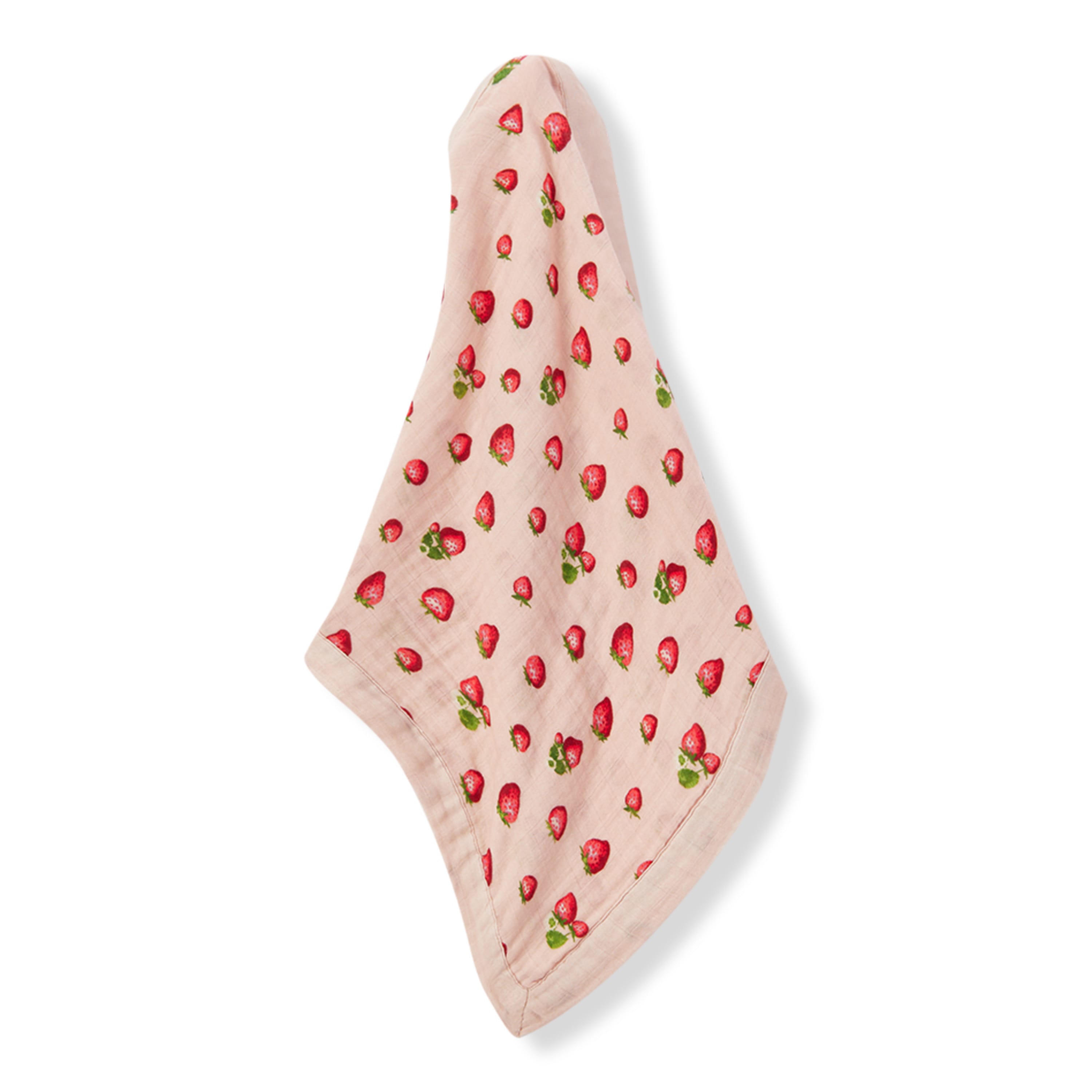 Milkbarn Strawberry Bamboo Mini Lovey | Playroom Avenue