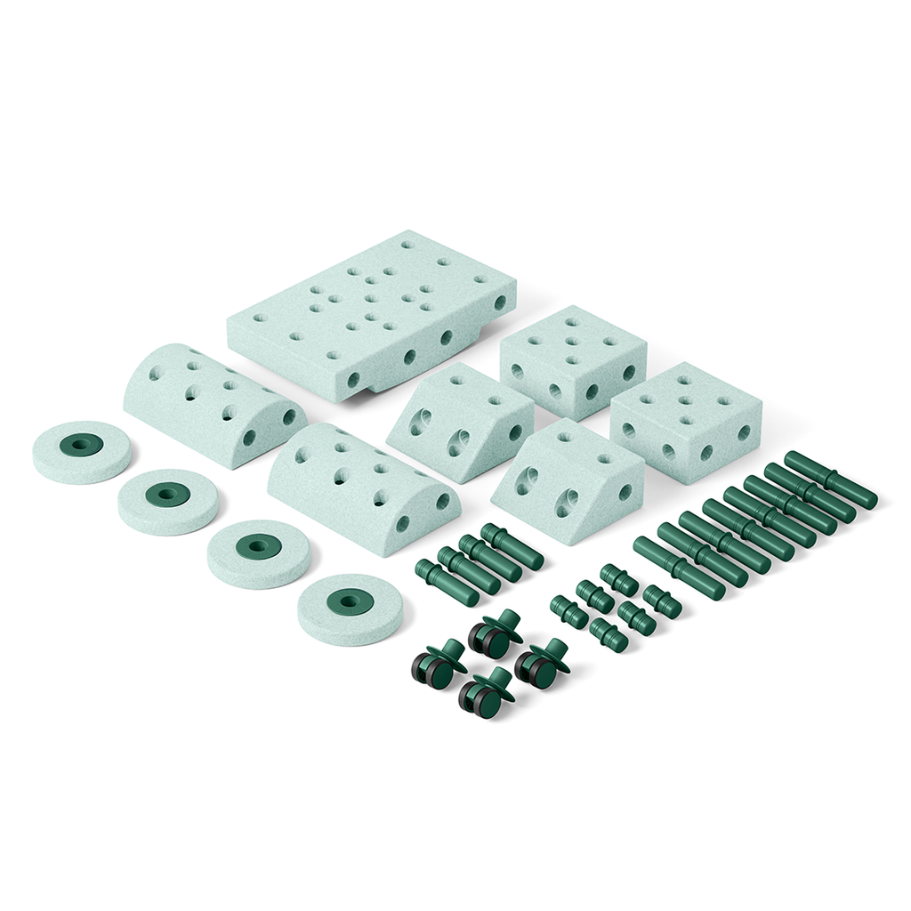 MODU Dreamer Set Ocean Mint & Forest Green | Playroom Avenue