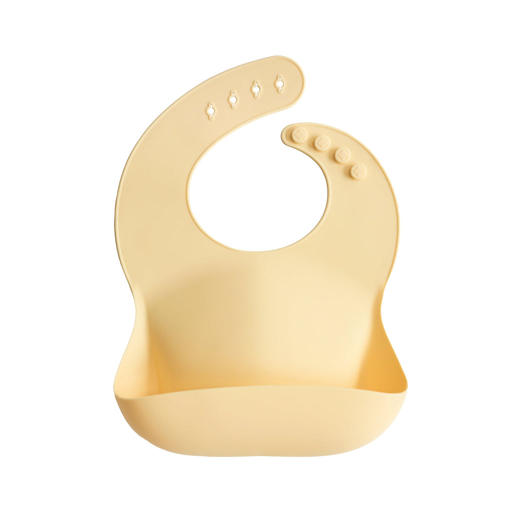 Mushie Silicone Baby Bib Sunshine | Playroom Avenue