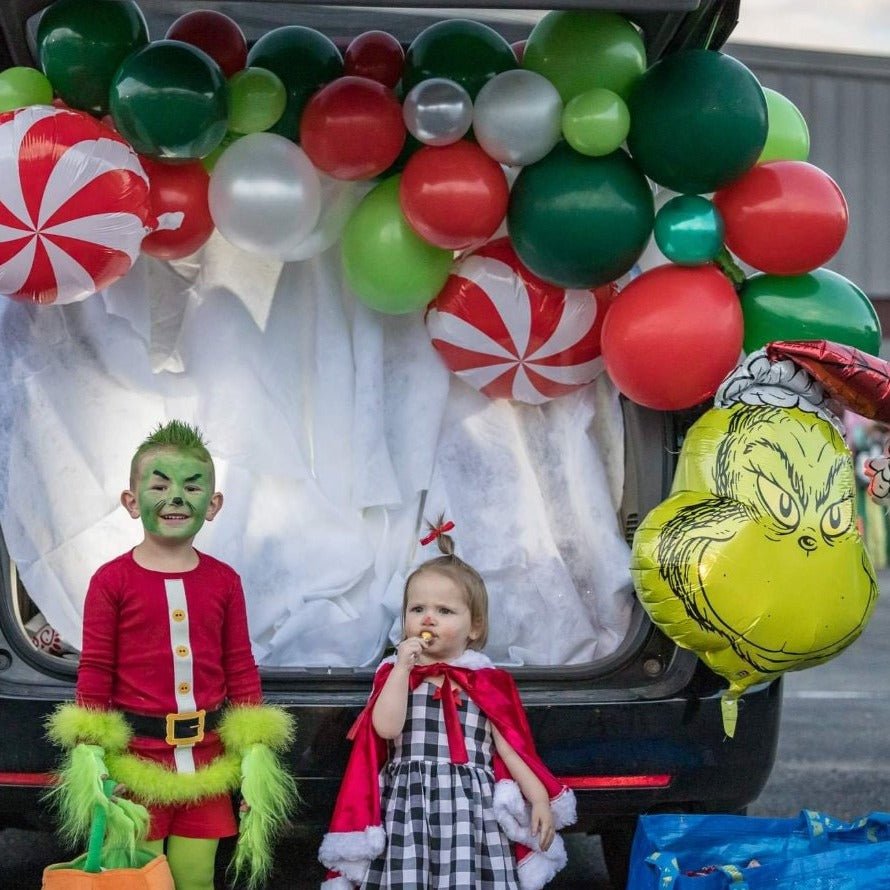 Ellie's Party Supply Grinchmas Inspired Christmas Balloon Garland Kit | Playroom Avenue