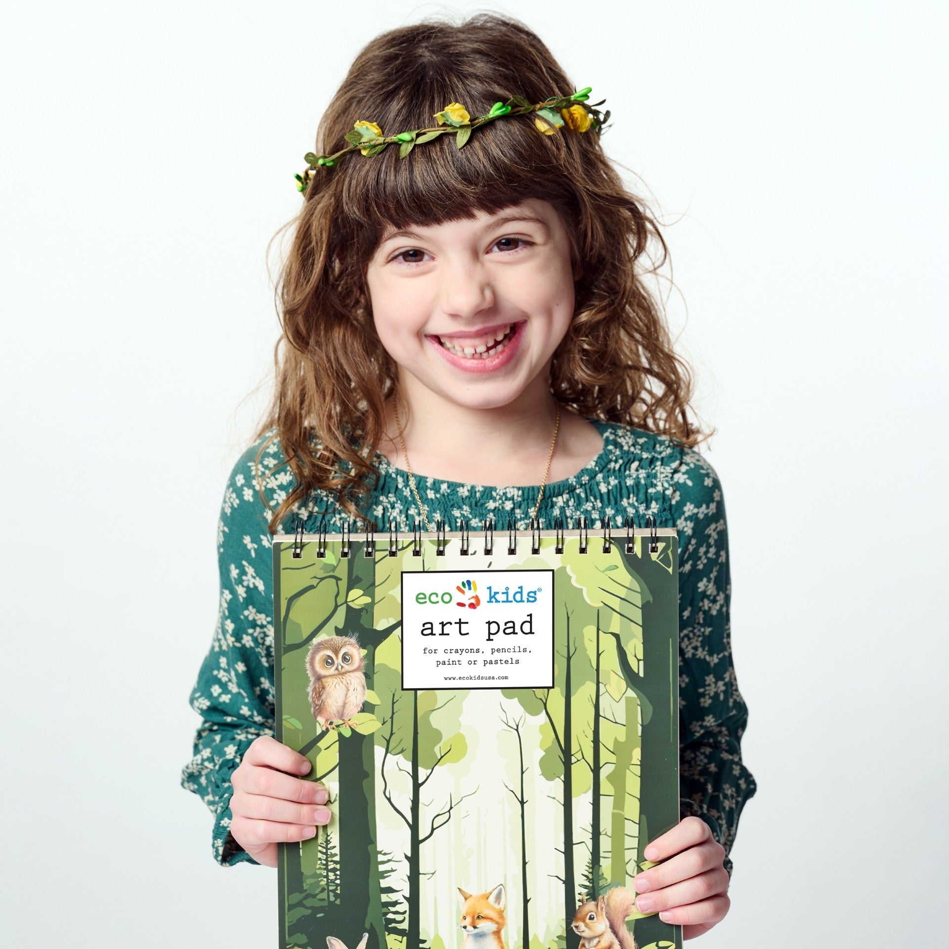 Eco-Kids Art Pad – 8.5x11 in – 50 Pages – by Elseware Unplug | Playroom Avenue
