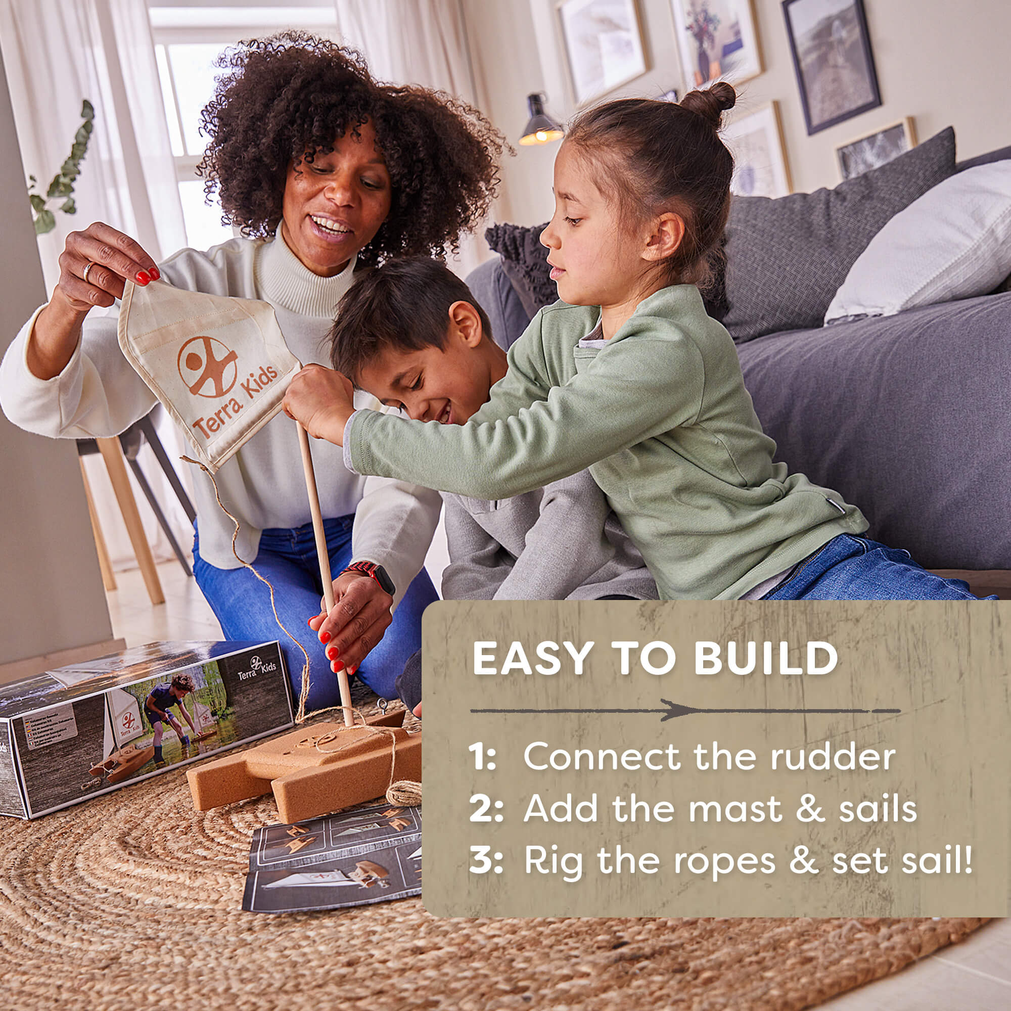 HABA Terra Kids Catamaran DIY Activity Kit | Playroom Avenue