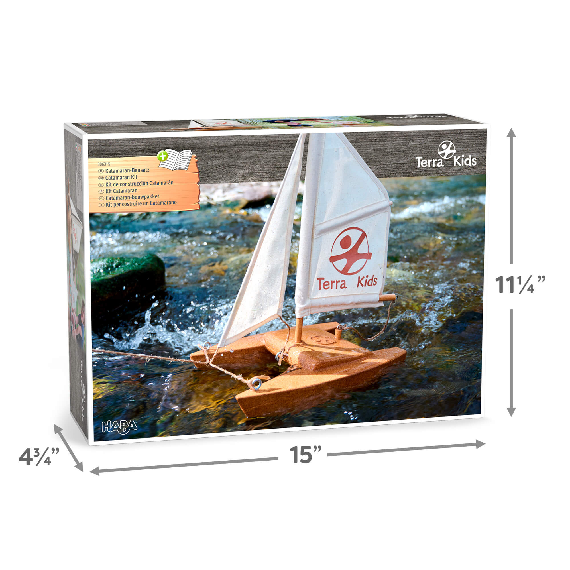 HABA Terra Kids Catamaran DIY Activity Kit | Playroom Avenue