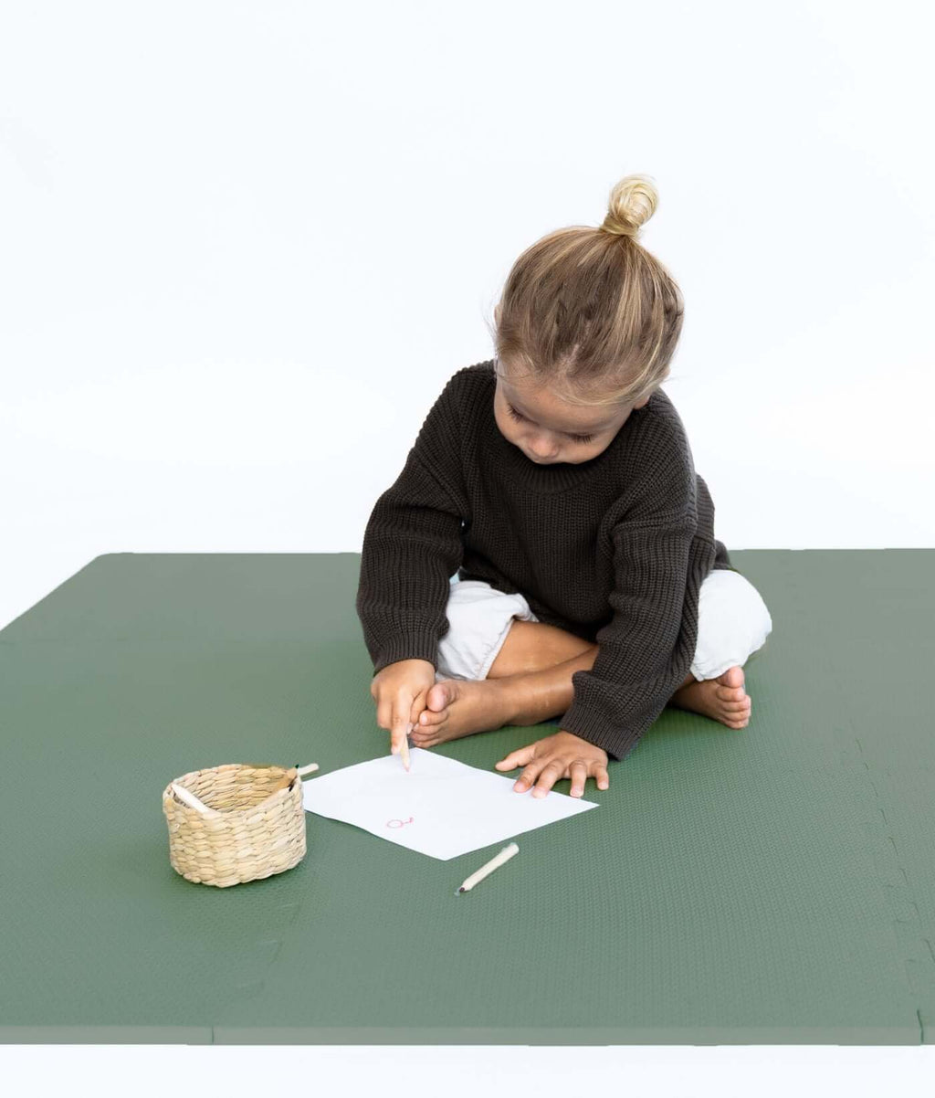 Toddlekind Classic Mat | Moss | Playroom Avenue