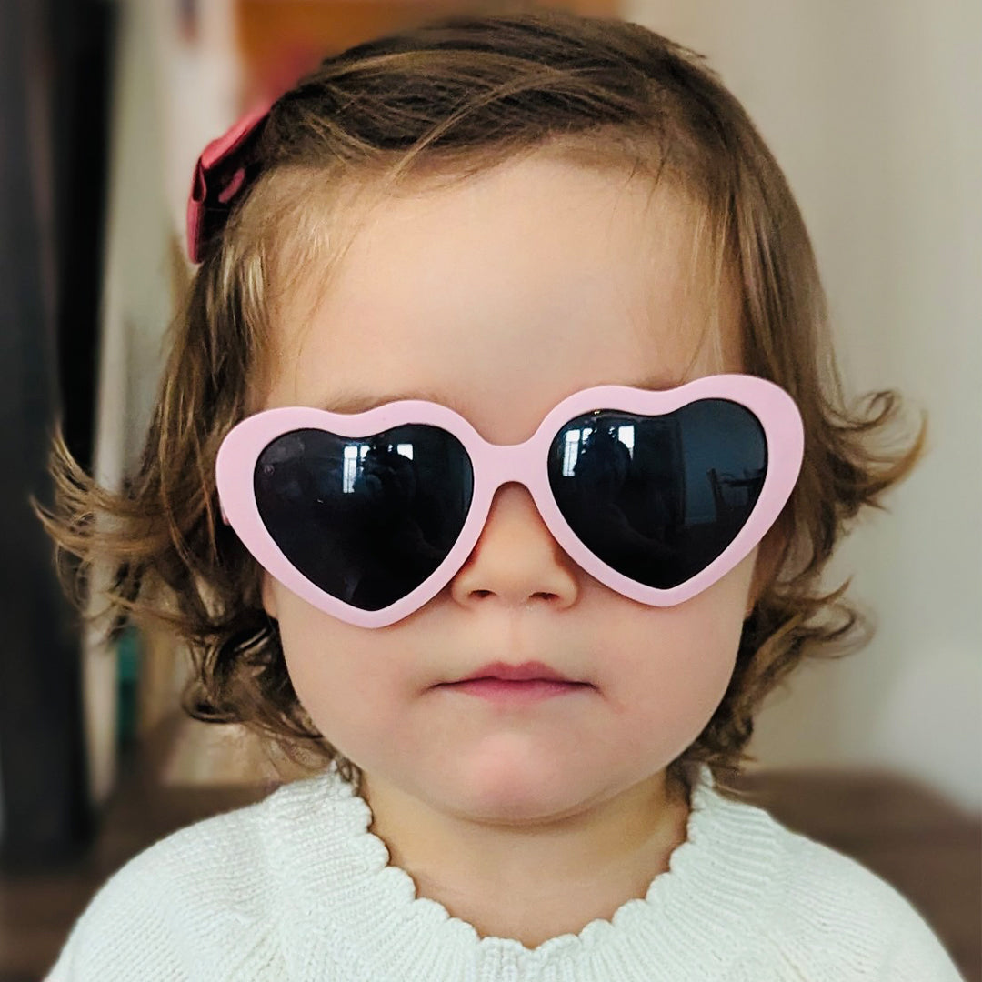 ro•sham•bo Topanga Hearts Sunglasses | Toddler