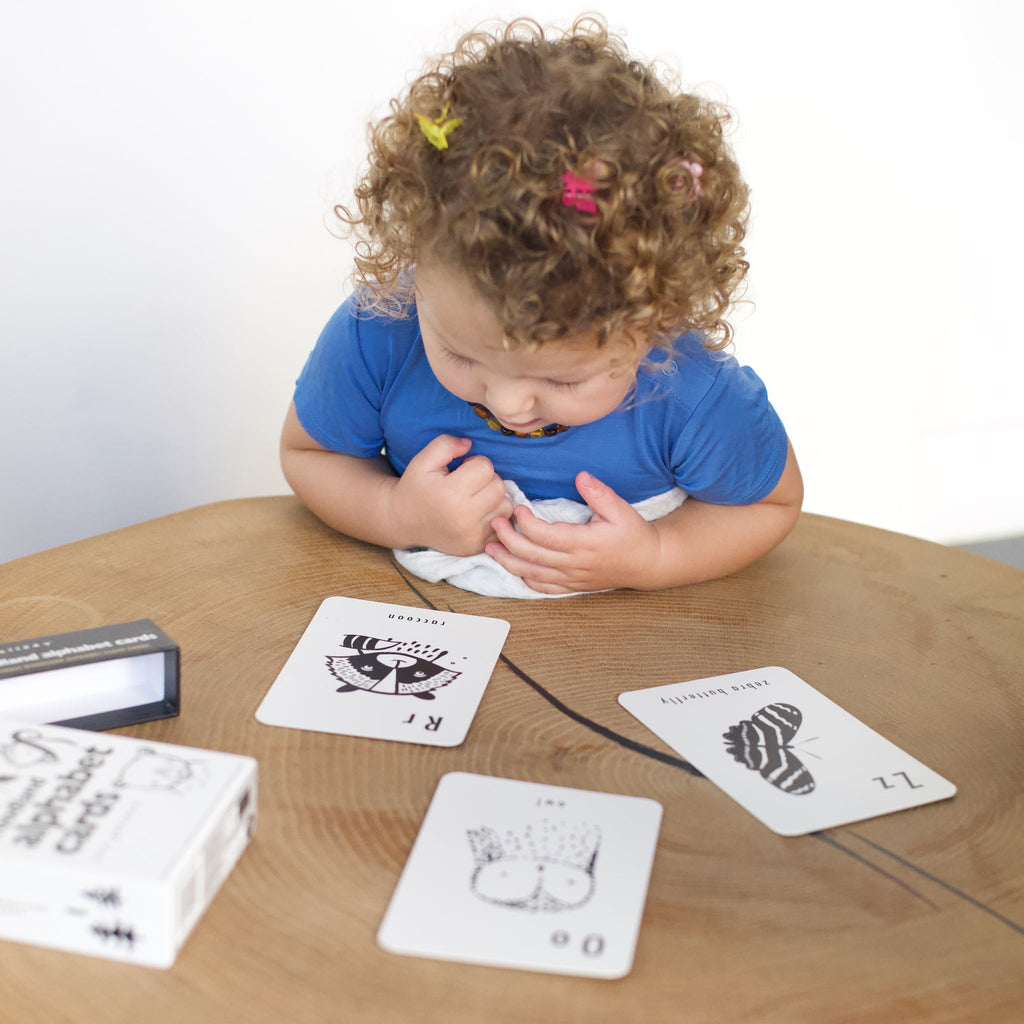 Wee Gallery Woodland Alphabet Cards | Playroom Avenue