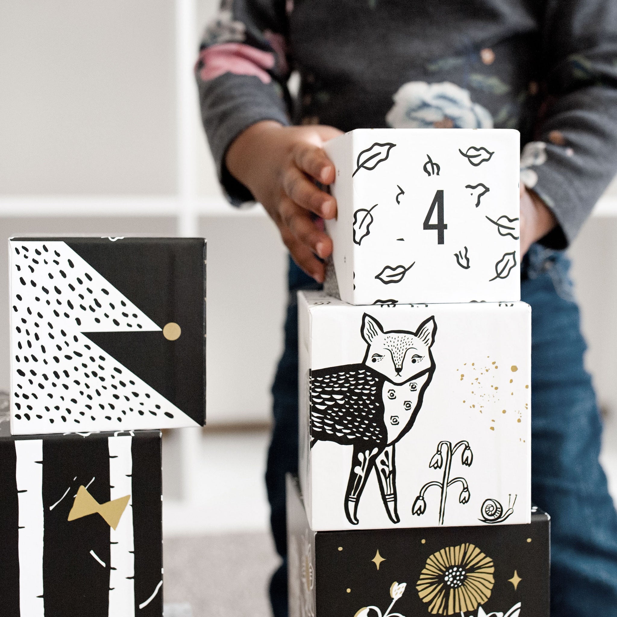 Wee Gallery Nesting Blocks - Woodland Numbers | Playroom Avenue