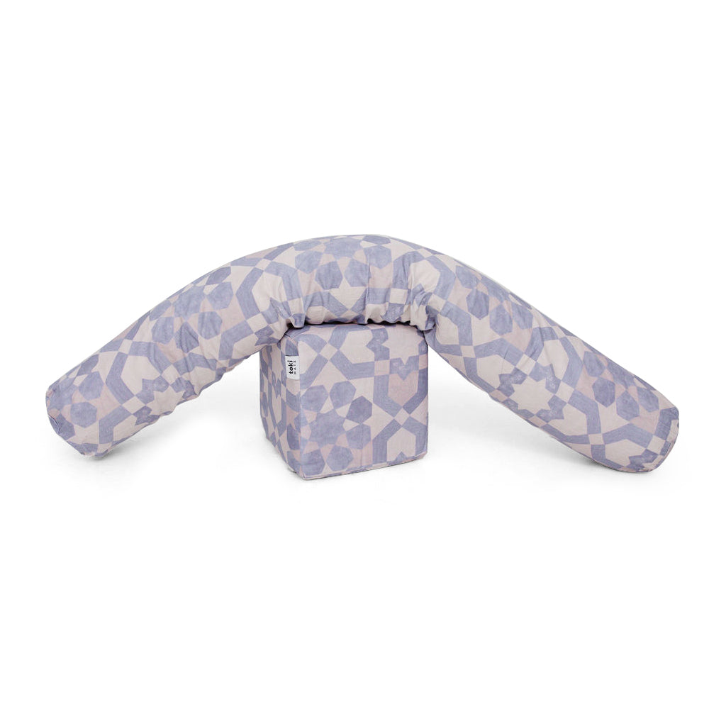 Toki Kids Blue Tile Support Pillow | Playroom Avenue