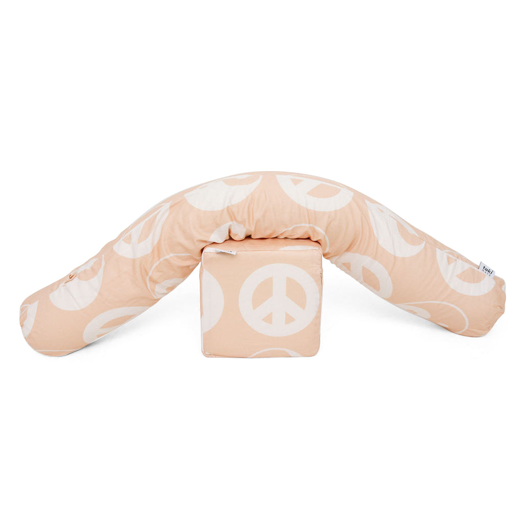 Toki Kids Beige Yin Yang Support Pillow | Playroom Avenue