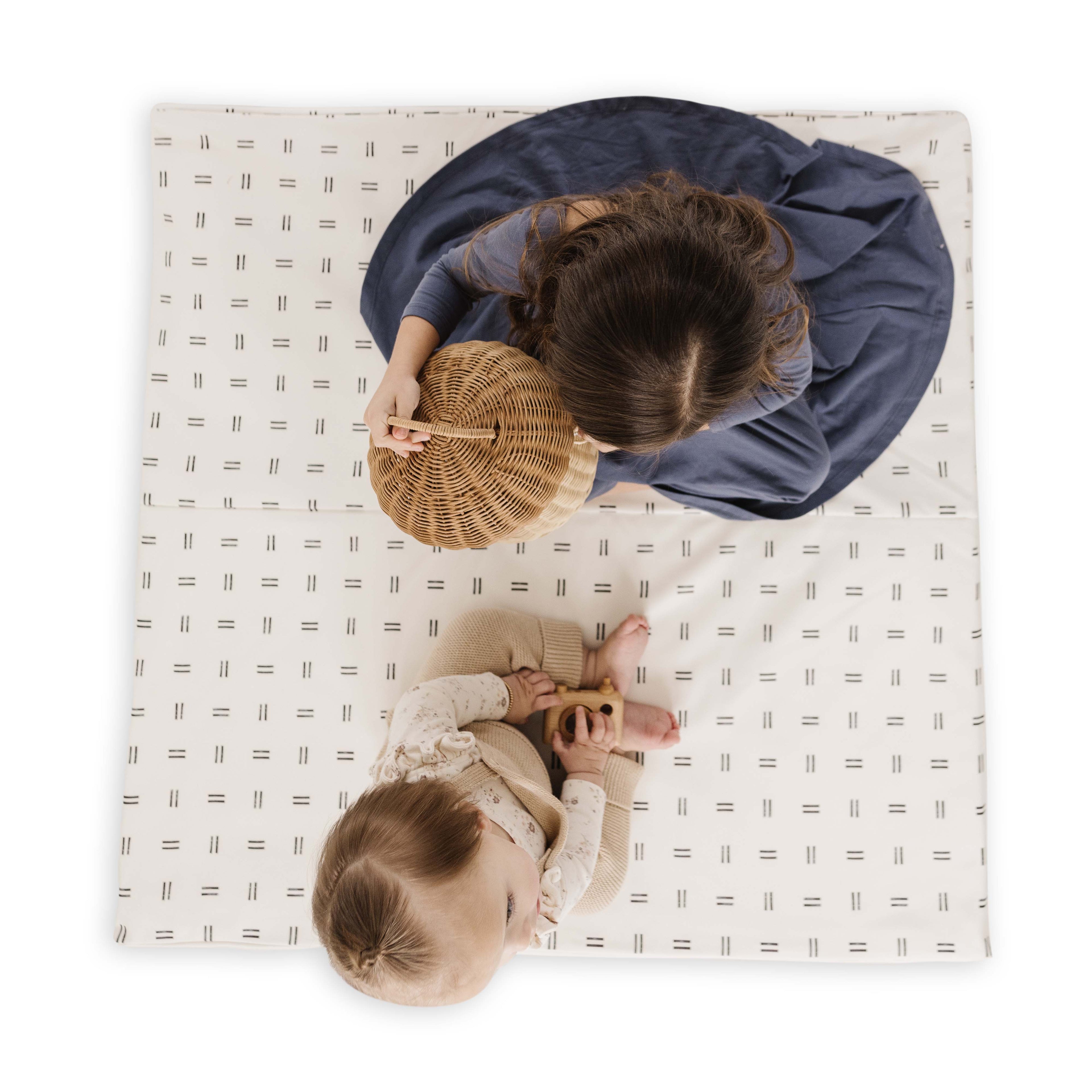 Toki Kids Mudcloth Vegan Leather Mat | Playroom Avenue