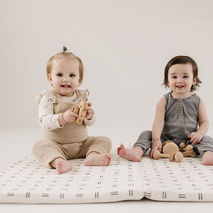 Toki Kids Mudcloth Vegan Leather Mat | Playroom Avenue