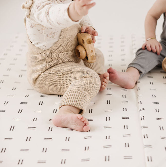 Toki Kids Mudcloth Vegan Leather Mat | Playroom Avenue