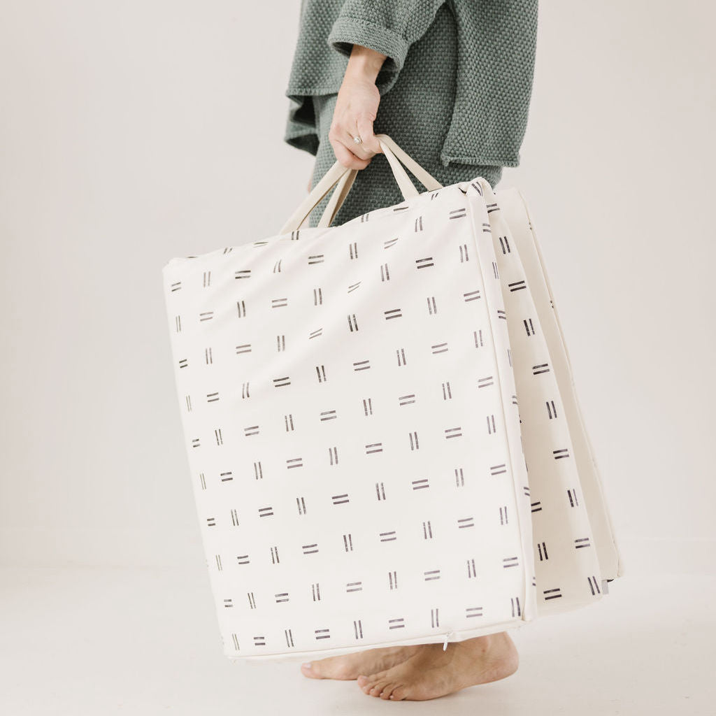 Toki Kids Mudcloth Vegan Leather Mat | Playroom Avenue