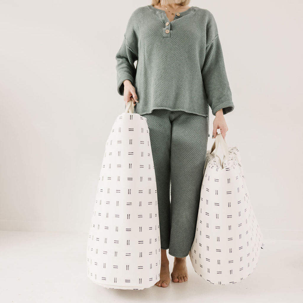 Toki Kids Mudcloth Vegan Leather Mat | Playroom Avenue