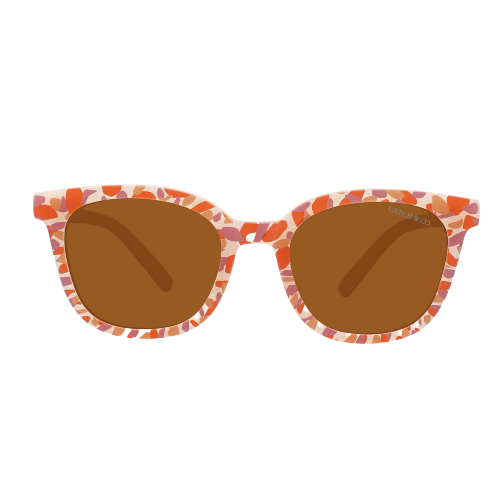 GRECH & CO. Classic Wayfarer Sustainable Sunglasses | Bio-Based · Bendable · Polarized | Child | 3-8 Y