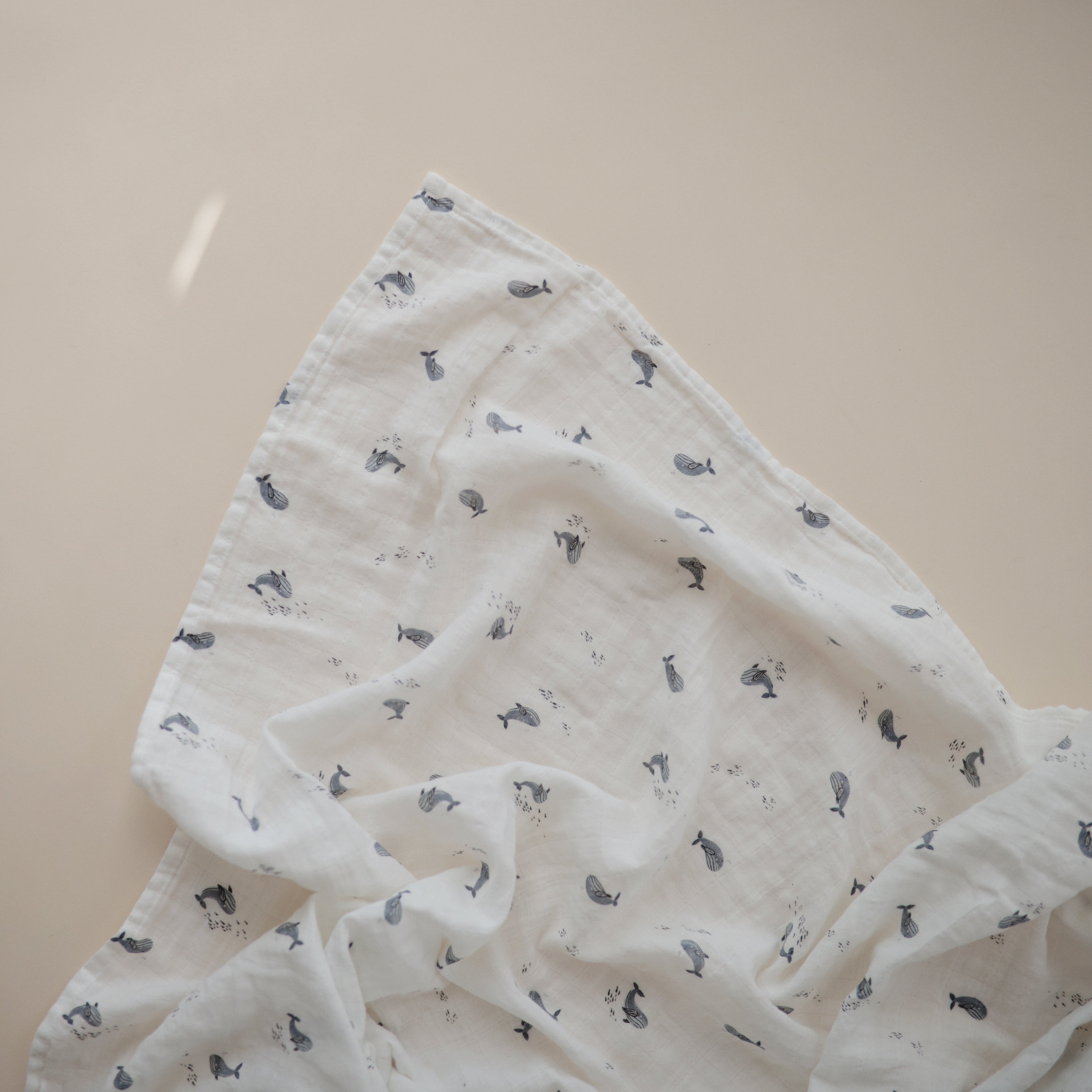 Mushie Organic Cotton Muslin Swaddle Blanket | Playroom Avenue