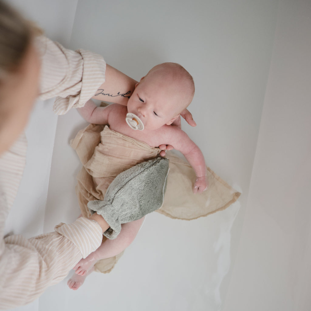 Mushie Organic Cotton Muslin Cloths 3-Pack | Playroom Avenue