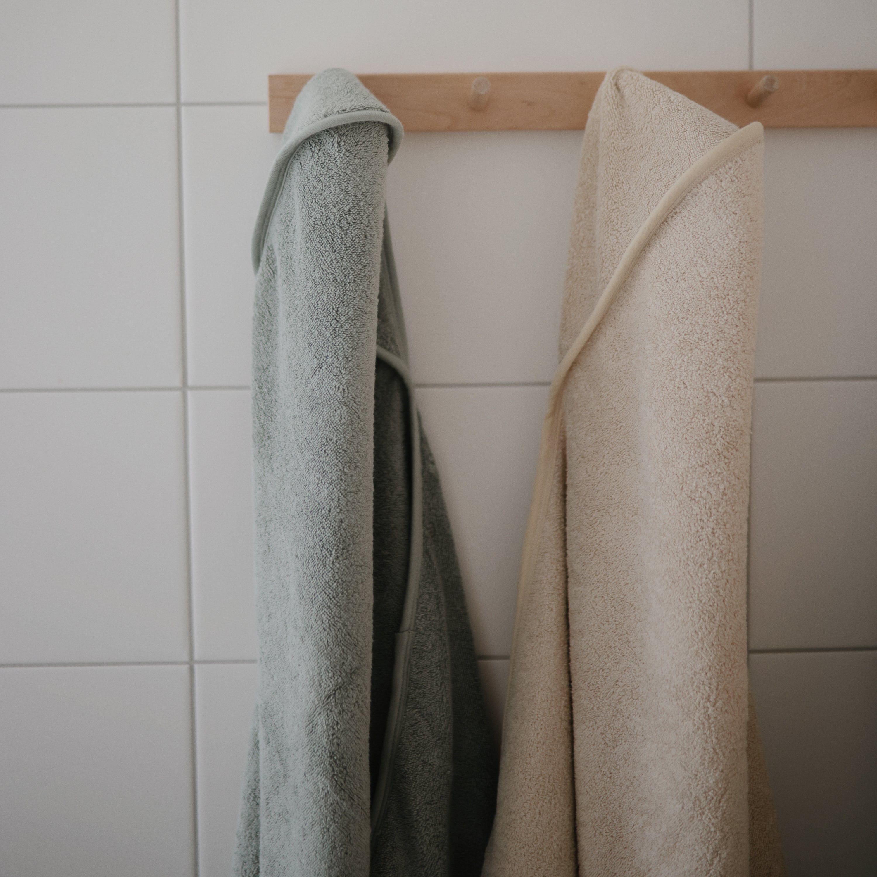 Mushie Organic Cotton Baby Hooded Towel | Playroom Avenue