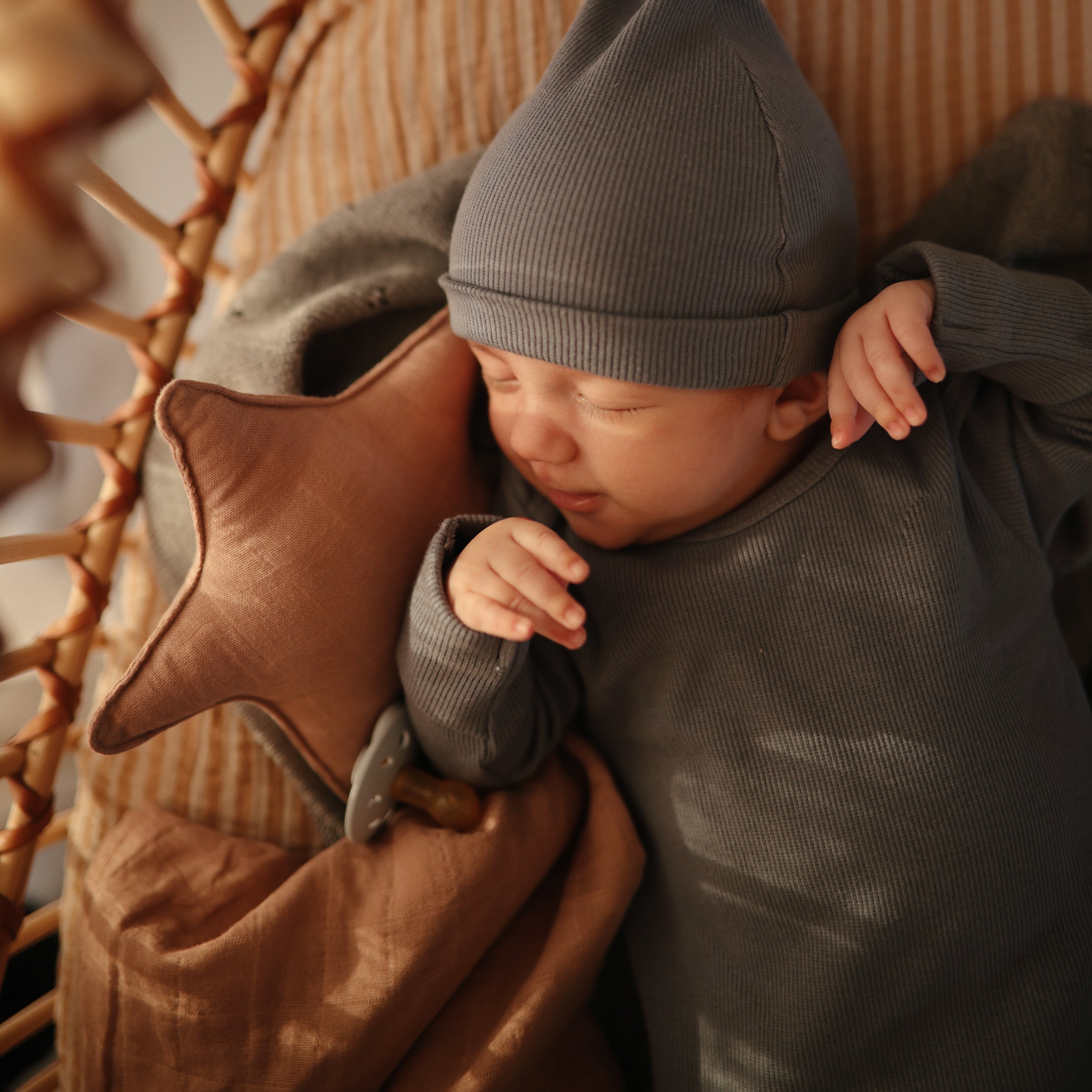 Mushie Star Lovey Blanket | Playroom Avenue