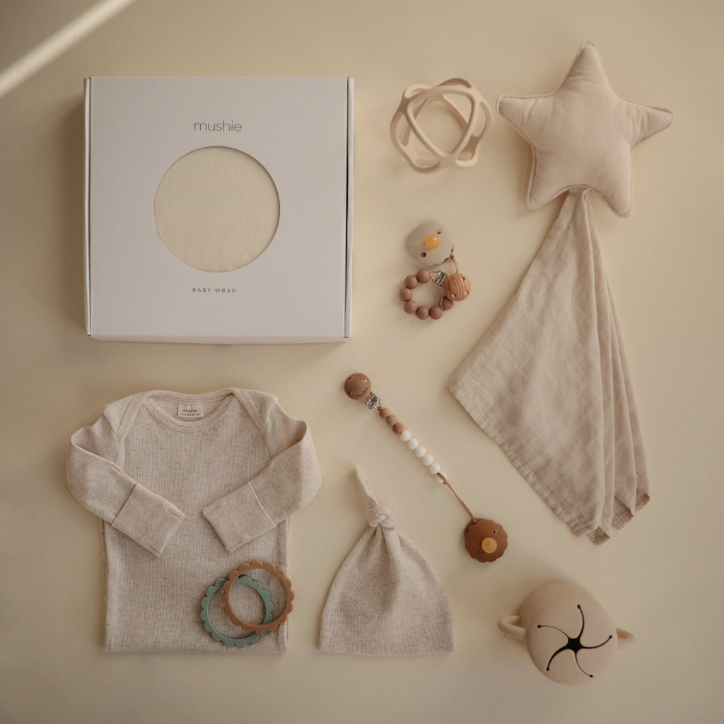 Mushie Baby Wrap | Playroom Avenue