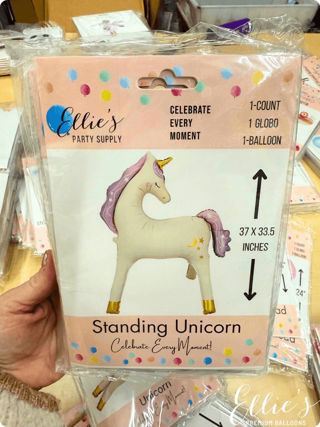 Ellie's Party Supply Unicorn Balloon | Playroom Avenue