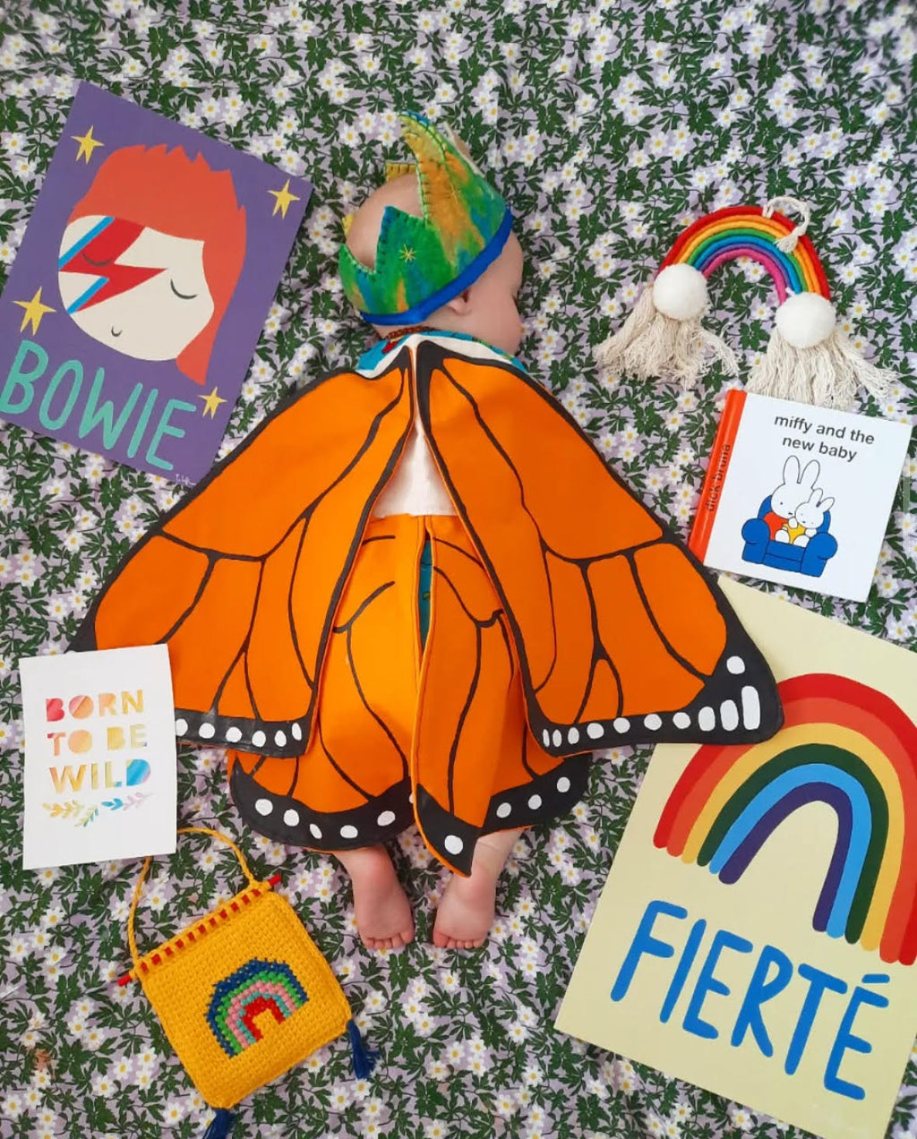 Jack Be Nimble Monarch Butterfly Wings Costume | Playroom Avenue