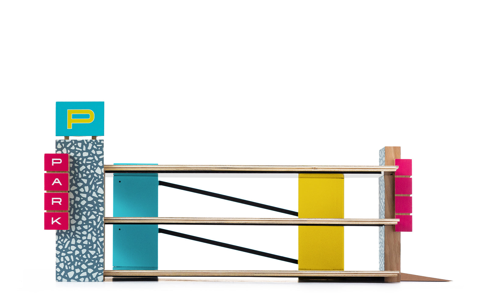 Candylab Magnetic Parking Garage | Playroom Avenue