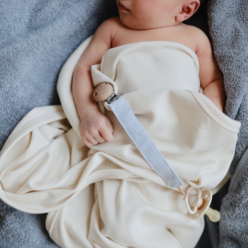 Mushie Ribbed Baby Blanket | Playroom Avenue
