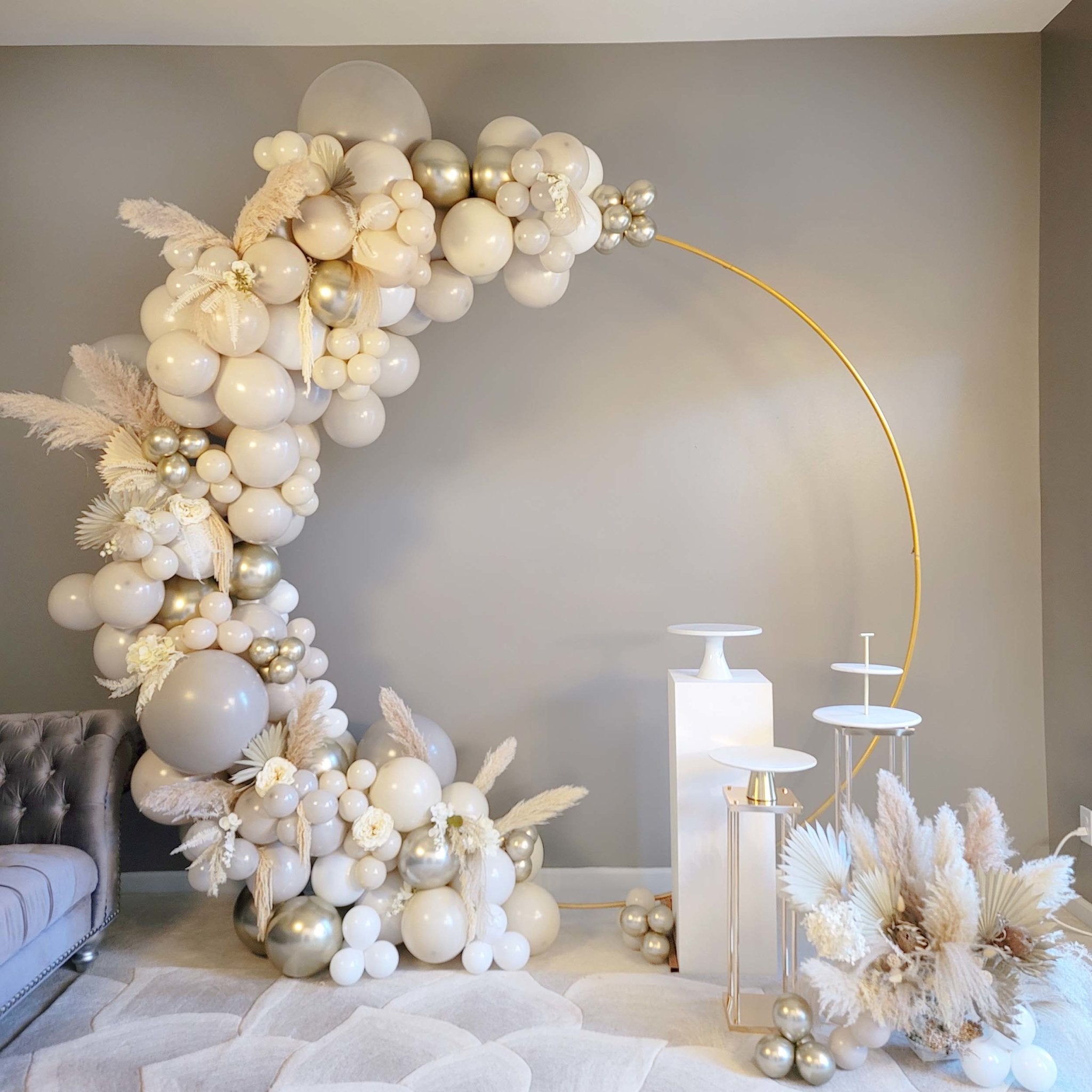 Warm Gray Balloon Garland | Playroom Avenue