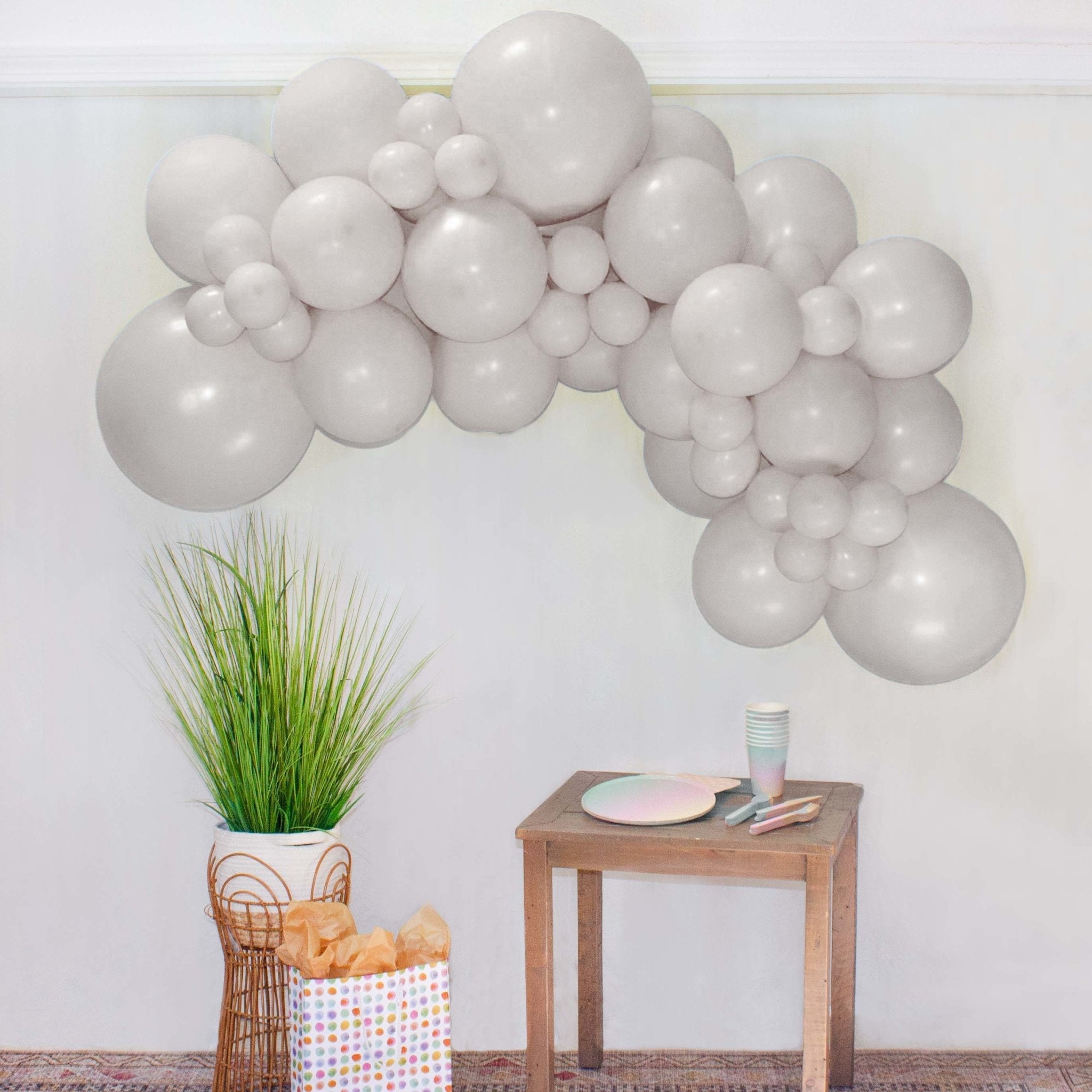 Warm Gray Balloon Garland | Playroom Avenue