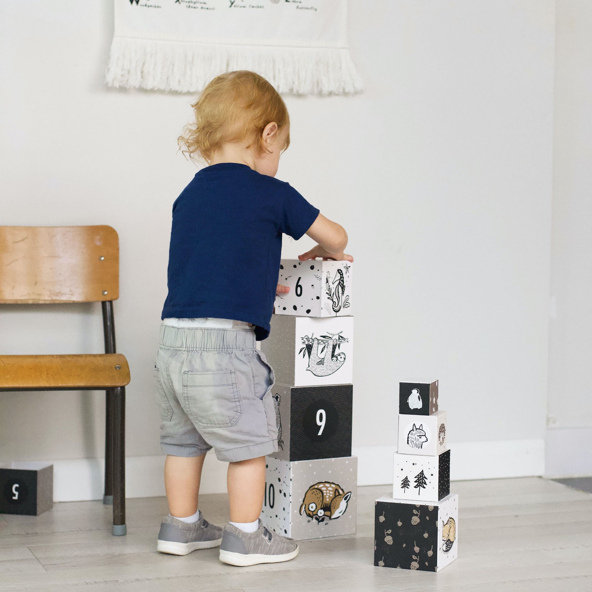 Wee Gallery Nesting Blocks - Baby Animals | Playroom Avenue