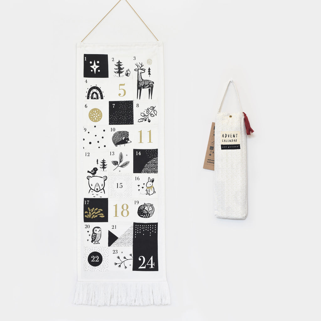 Wee Gallery Festive Friends 24 Pocket Advent Calendar | Playroom Avenue