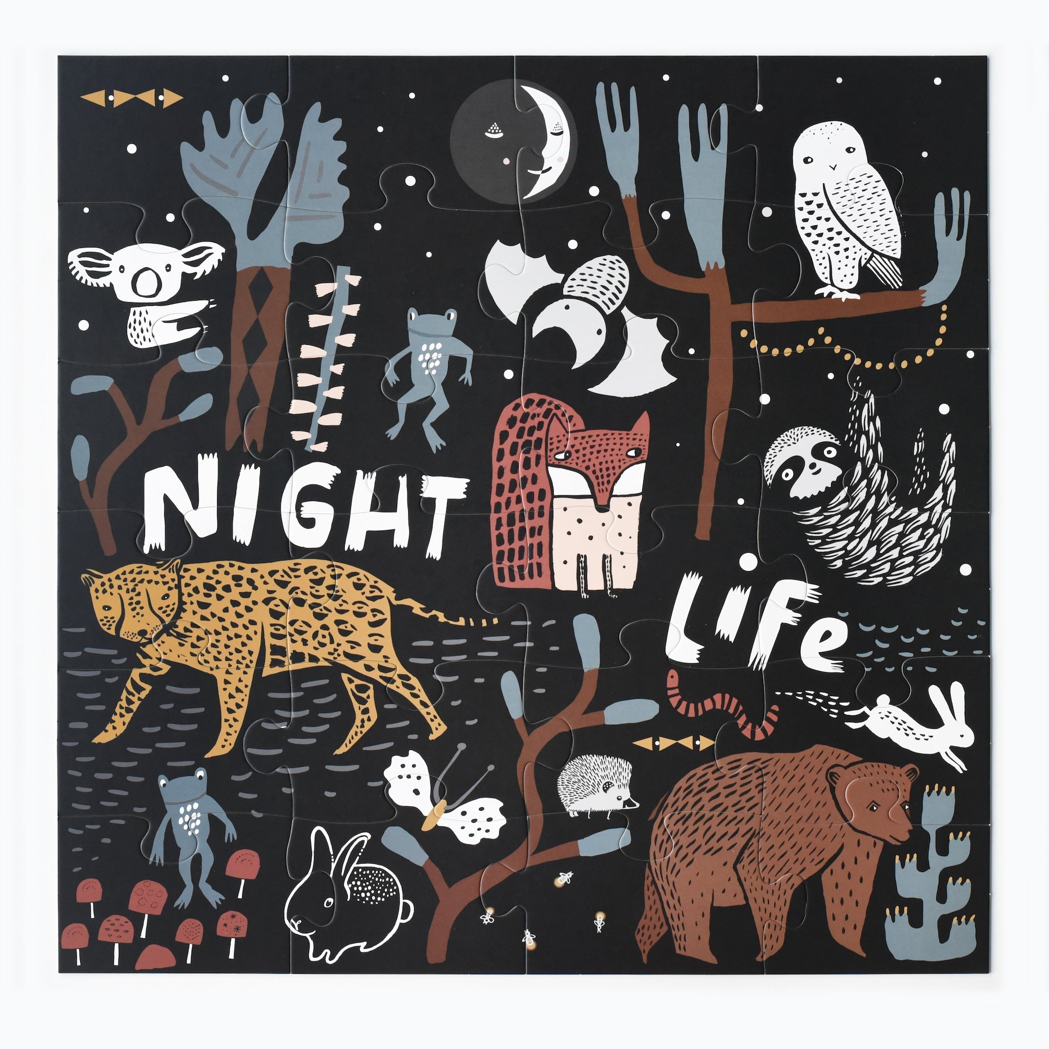 Wee Gallery Night Life Floor Puzzle | Playroom Avenue