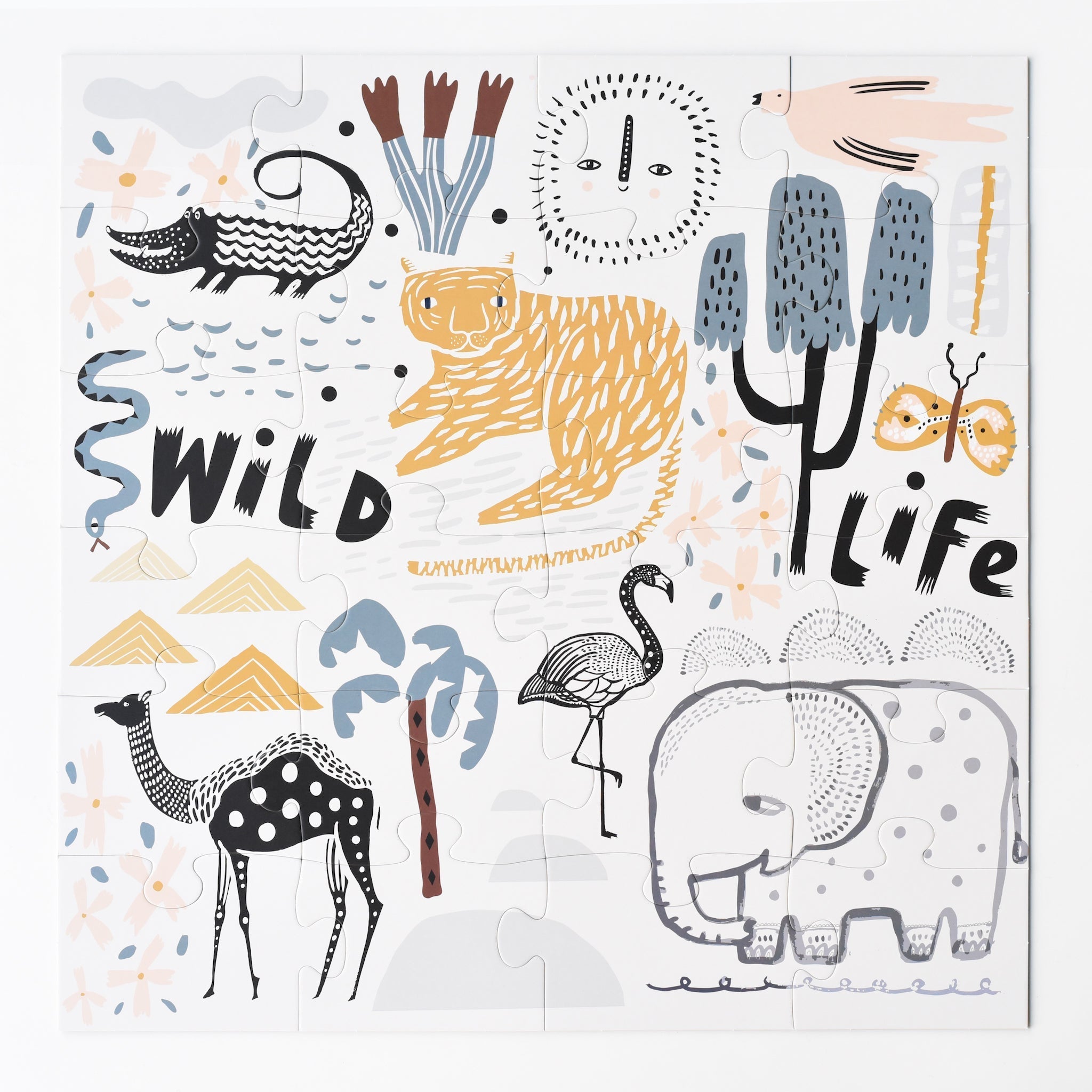 Wee Gallery Wild Life Floor Puzzle | Playroom Avenue