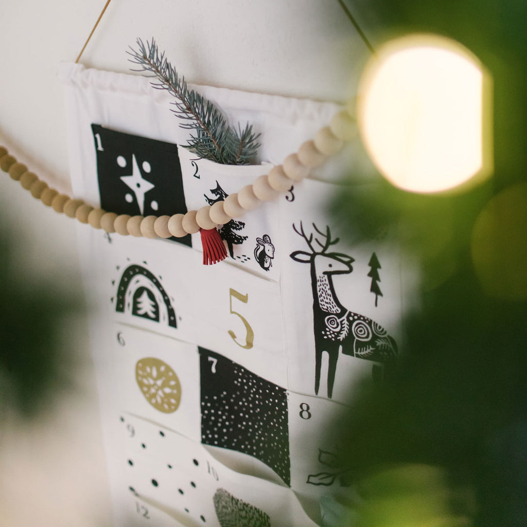 Wee Gallery Festive Friends 24 Pocket Advent Calendar | Playroom Avenue
