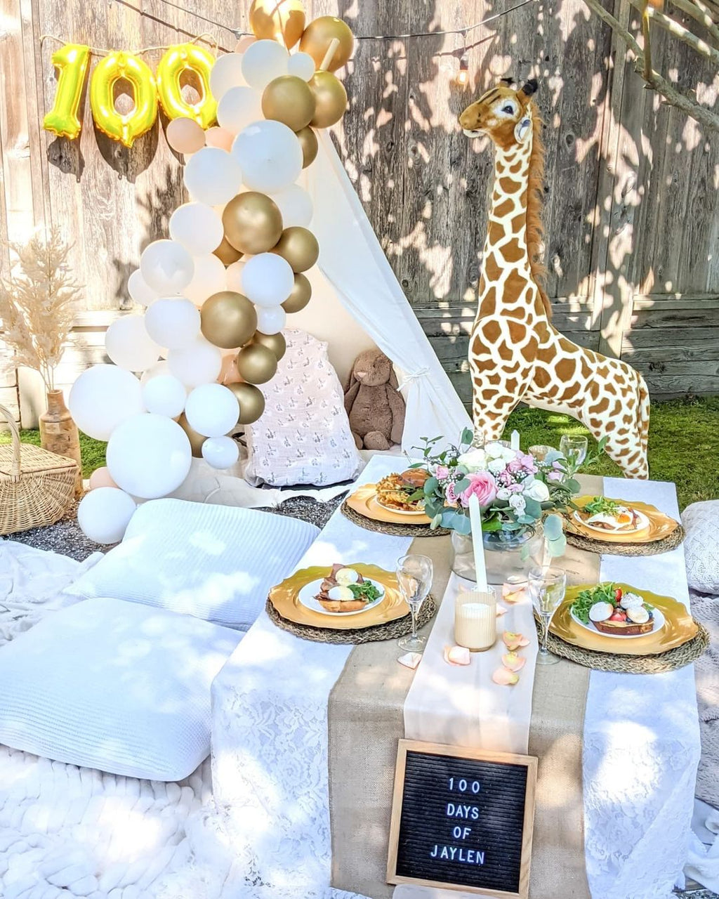 Ellie's Party Supply White Balloon Garland | Playroom Avenue
