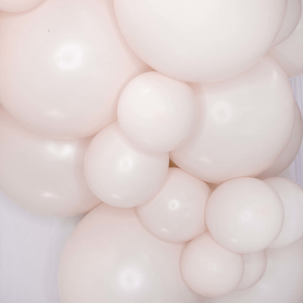 Ellie's Party Supply White Sand Balloon Garland Kit – 5ft Neutral Decor | Playroom Avenue