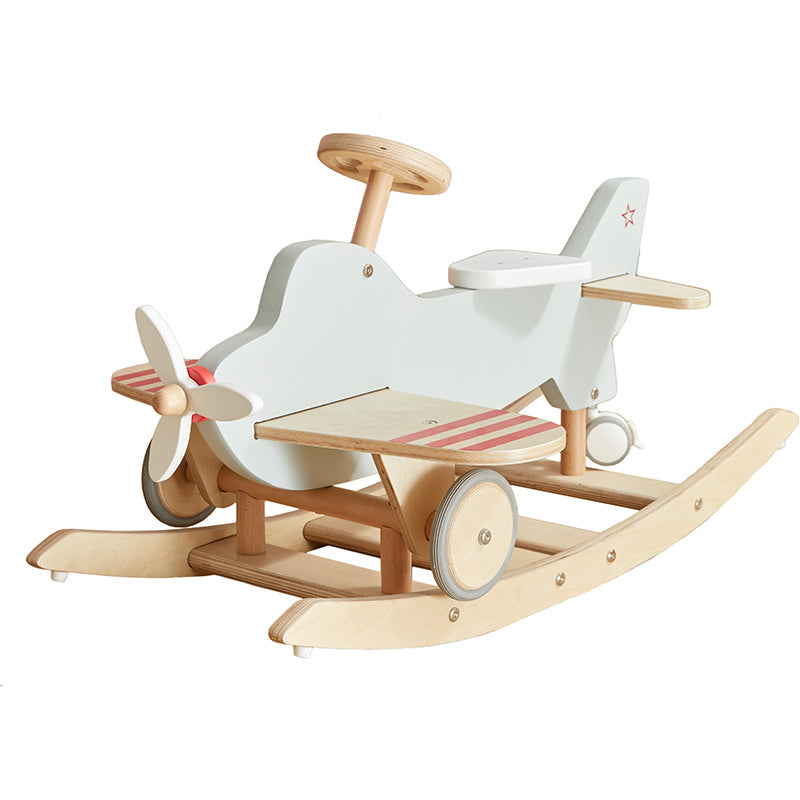 Wonder and Wise Airplane Rocker & Ride On | Playroom Avenue