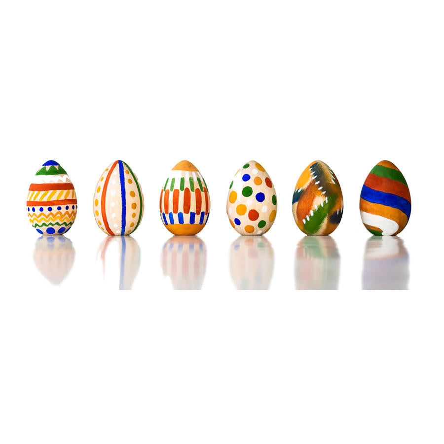 Natural Earth Paint Wooden Egg Craft Kit | Playroom Avenue