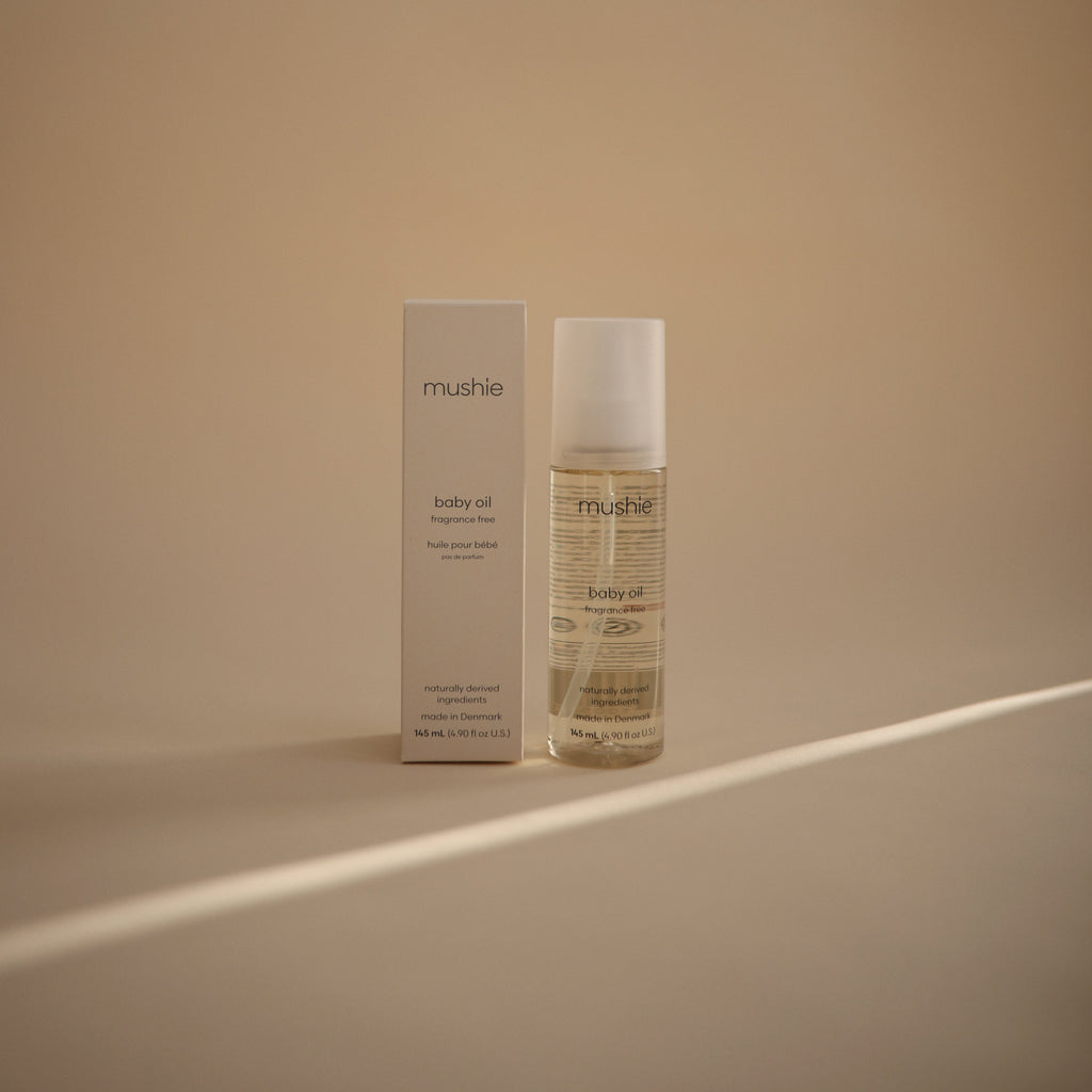 Mushie Baby Oil | Playroom Avenue