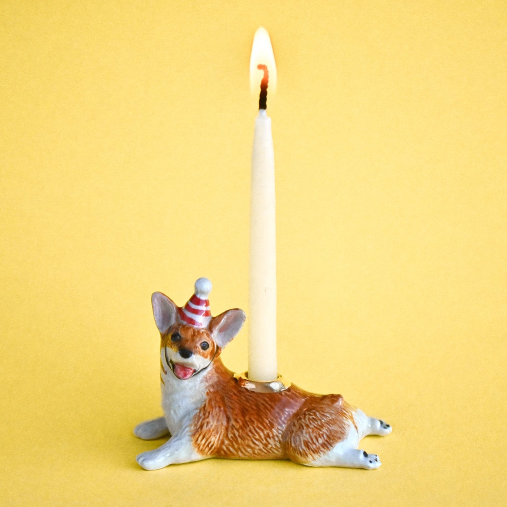 Camp Hollow Year of the Dog Cake Topper Corgi Cake Topper | Playroom Avenue