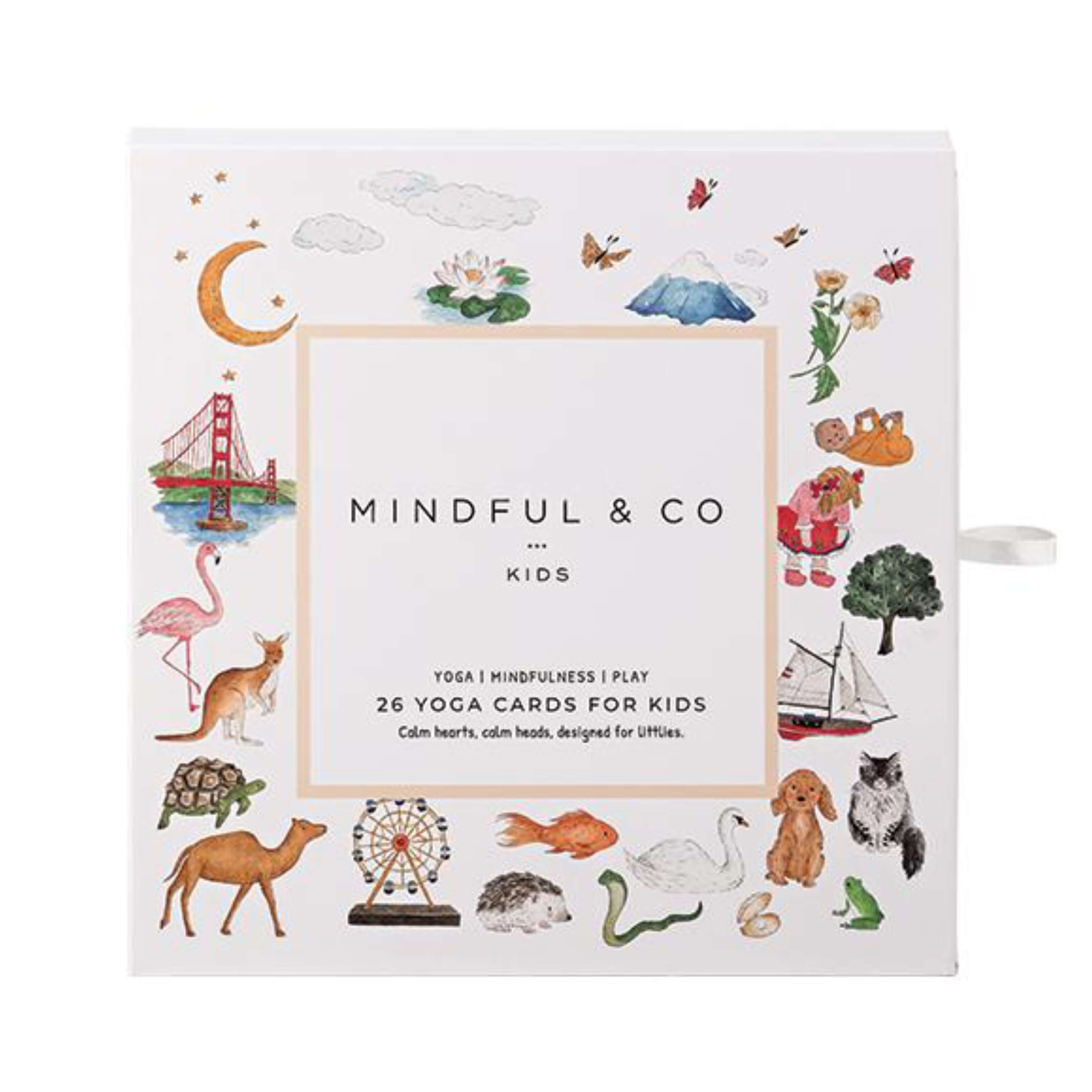 Mindful And Co Yoga Flash Cards - Playroom Avenue