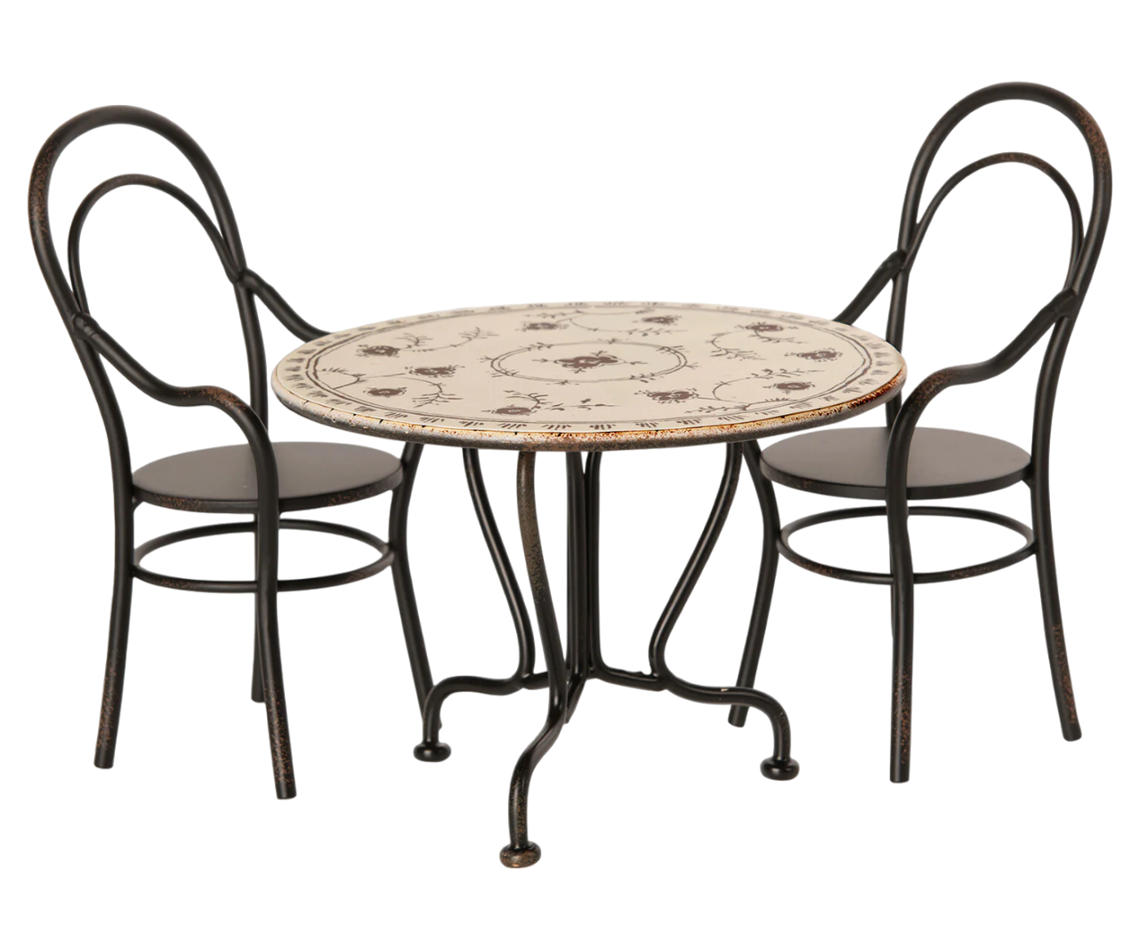 Maileg Dining Table Set with 2 Chairs