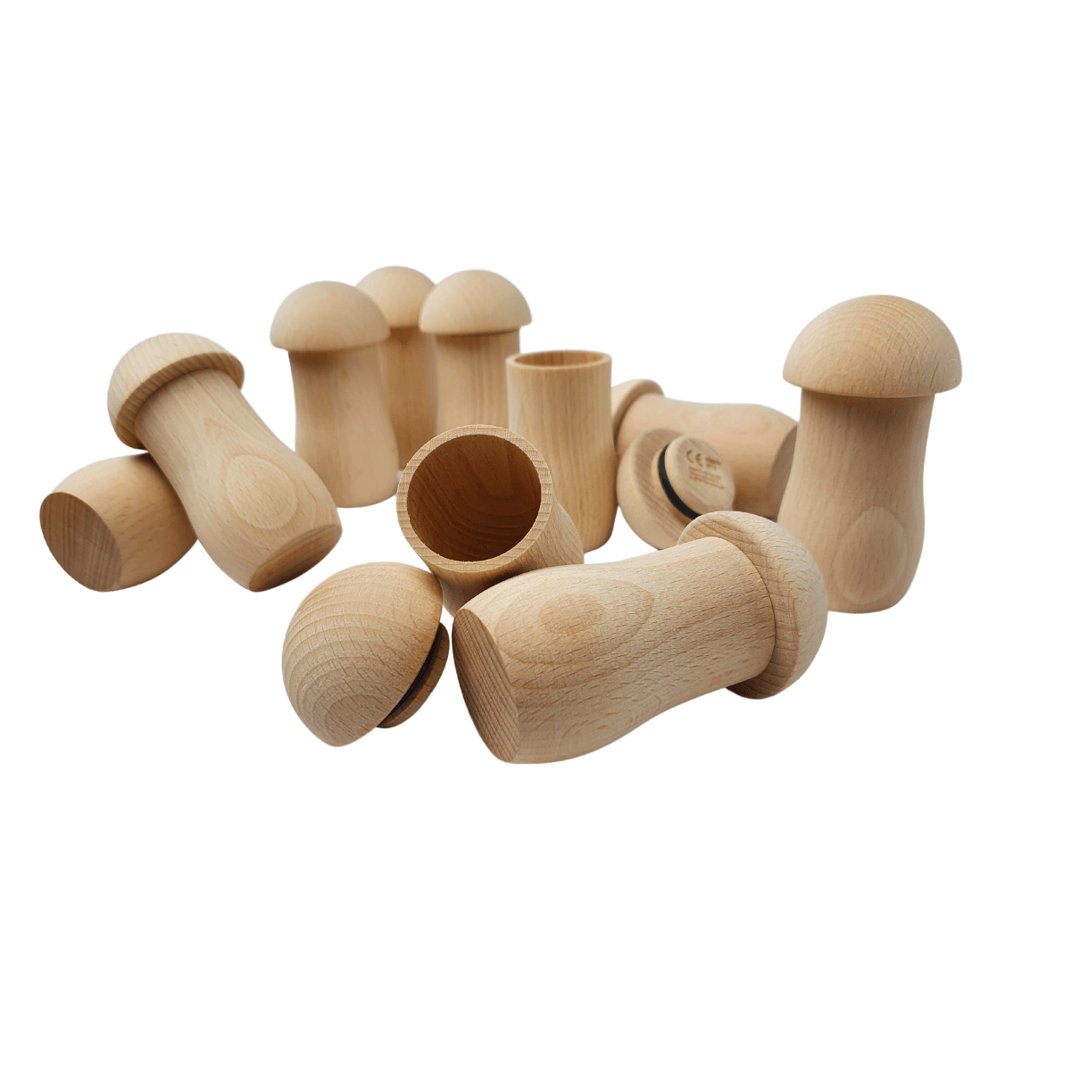 MusikGlük Mushroom Shaped Hallow Musical Rattle (1 piece)